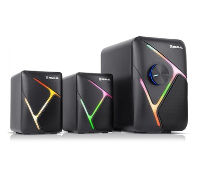 Изображение 5 Акустическая система 2.1 REAL-EL M-320 Black