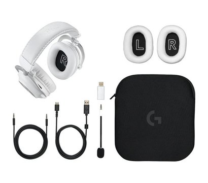 Изображение 6 Наушники Logitech G Pro X2 Wireless LightSpeed White — 981-001269 геймерские