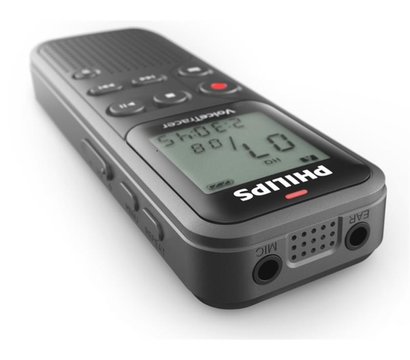 Зображення 2 Диктофон Philips DVT1120 Gray WAV / PCM