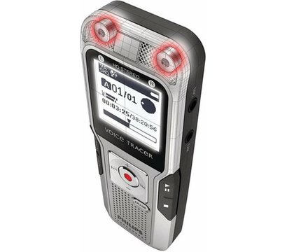 Изображение 2 Диктофон Philips DVT3100 Silver MP3 / WAV