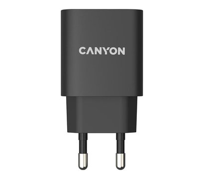 Зображення 2 Зарядний пристрій Canyon H-20-02 (1USB, 3A) PD Black — CNE-CHA20B02