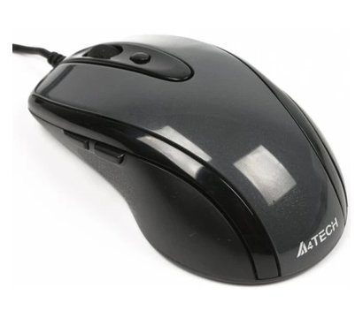 Зображення 2 Миша A4Tech N-708X Glossy Gray