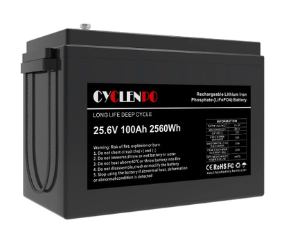 Изображение 3 Lifepo4 аккумулятор Cyclen LiFePo4, 25.6V 100Ah