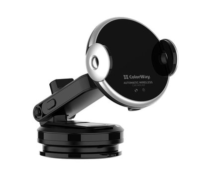 Изображение 4 Держатель ColorWay AutoSense Car Wireless Charger 15W Black — CW-CHAW039Q-BK