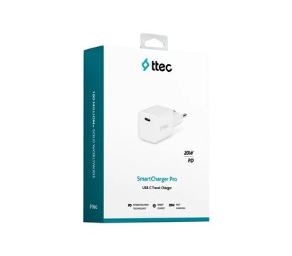 Изображение 5 Зарядное устройство Ttec SmartCharger USB-C /20Вт White — 2SCP01B