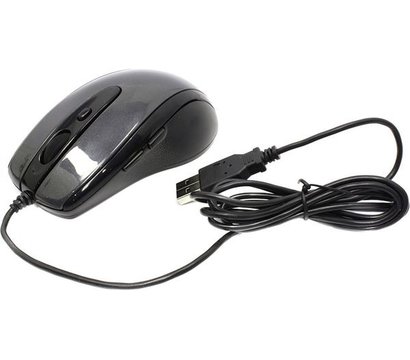 Зображення 5 Миша A4Tech N-708X Glossy Gray