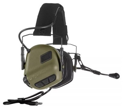 Зображення 5 Тактичні навушники Earmor M32 Plus (FG) Olive, Колір: олива