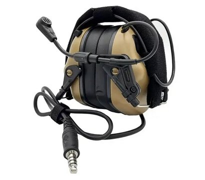 Изображение 2 Тактические наушники Earmor M32H MARK3 ARC (CB) Coyote Brown