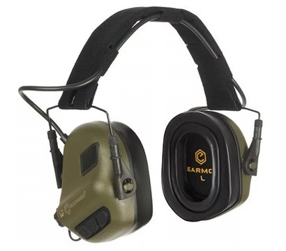 Изображение 4 Тактические наушники Earmor M31 Plus (FG) Olive, Цвет: олива