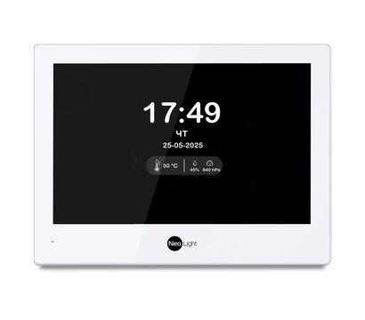 Зображення 5 Домофонна система Neolight Alpha Hybrid IP KIT Graphite, Колір (домофон + панель): білий + графіт