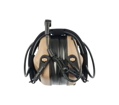 Зображення 7 Тактичні навушники Earmor M32 Plus (TN) Tan, Колір: пісочний