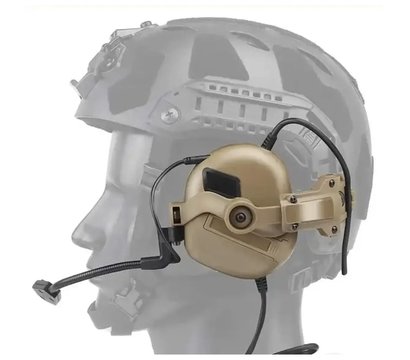 Изображение 4 Тактические наушники Earmor M32H MARK3 ARC (CB) Coyote Brown