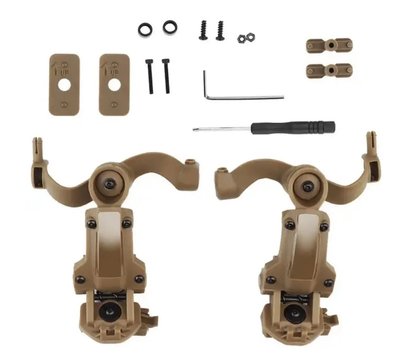 Изображение 5 Тактические наушники Earmor M32H MARK3 ARC (CB) Coyote Brown