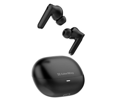 Изображение 6 Bluetooth гарнитура ColorWay Slim TWS-1 Earbuds Long Life Black — CW-TWS1BK1