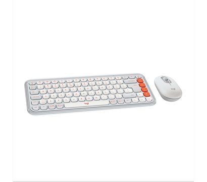 Изображение 2 Комплект мышь + клавиатура Logitech Pop Icon Combo Off White - 920-013141
