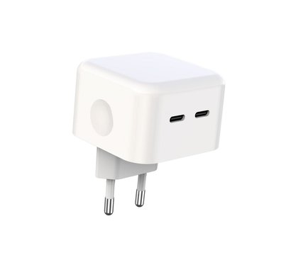 Зображення 2 Зарядний пристрій XO L102 (2USB-Cх3A) QC3.0 White (XO-L102i-WH) + кабель Lightning