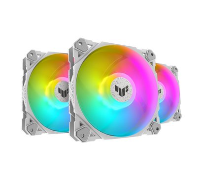Изображение 2 Охлаждение для корпуса Asus TUF Gaming TF120 ARGB 3IN1 White — 90DA0033-B09030