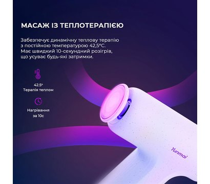 Зображення 3 Масажер Yunmai Massage Gun Mini 2 YMFG-M356
