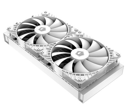 Зображення 3 Охолодження  ID-Cooling FX280 White