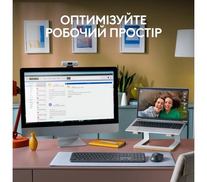 Зображення 5 Комплект мишка + клавіатура Logitech Signature Slim Combo MK950 for Business Graphite - 920-012508