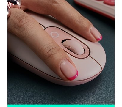 Зображення 5 Миша Logitech Pop Mouse with Emoji Rose - 910-007413