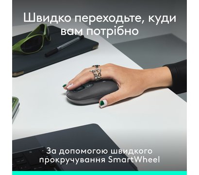 Зображення 6 Комплект мишка + клавіатура Logitech Pop Icon Combo Graphite - 920-013156