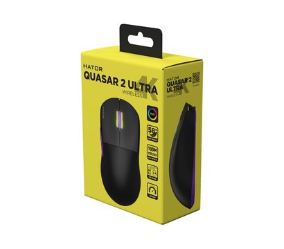 Зображення 6 Миша Hator Quasar 2 Ultra 4K Wireless Black/Lilac - HTM570BL