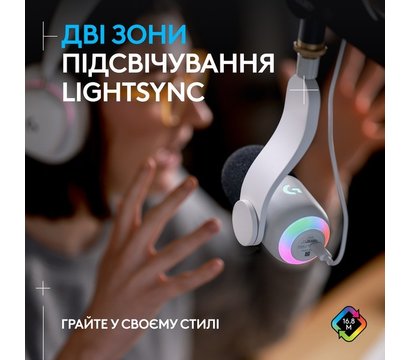 Зображення 3 Мікрофон Logitech Yeti GX Dynamic RGB Gaming Mic with Lightsync Off White — 988-000576