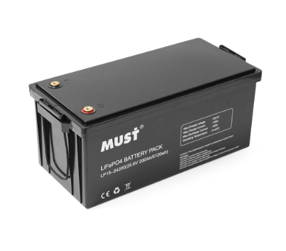 Изображение 2 Lifepo4 аккумулятор Must LP15-24200 LiFePO4, 25,6V 200Ah, Емкость (Ач): 200 Ач