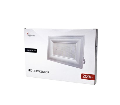 Зображення 4 Світлодіодний прожектор Lightwell LW-FL-W-200, 3шт.
