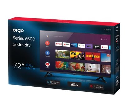 Зображення 5 Телевізор Ergo 32GFS6500 1920 x 1080