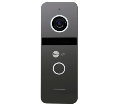 Зображення 6 Домофонний комплект Neolight Mezzo Hybrid IPW KIT Graphite сенсорні кнопки, Колір (домофон + панель): білий + графіт