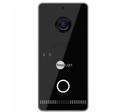 Изображение 7 Домофонный комплект Neolight Mezzo Hybrid IPWO KIT Black сенсорные кнопки, Цвет (домофон + панель): белый + черный