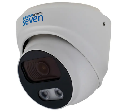 Изображение 2 Видеокамера Seven IP-7215PA white (2.8 мм) купольная