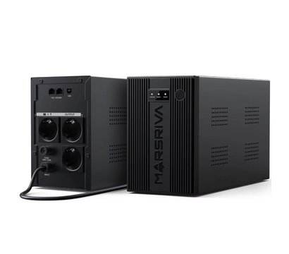 Изображение 3 ИБП линейно-интерактивный Marsriva MR-UF1200, Выходная мощность (Вт): 720 Вт