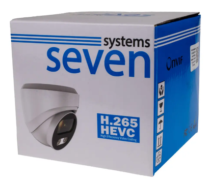Изображение 6 Видеокамера Seven IP-7215PA white (2.8 мм) купольная