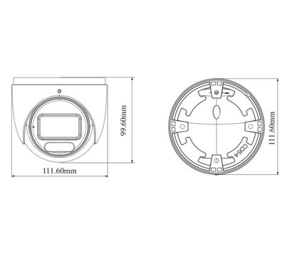 Зображення 2 Відеокамера TVT TD-9585S4-C (D/AZ/PE/AW3) White купольна