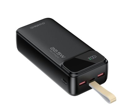 Изображение 2 Повербанк Choetech B730 30000mAh 22.5W QC3.0 PD3.0 Black, Емкость батареи: 30000 мА/ч
