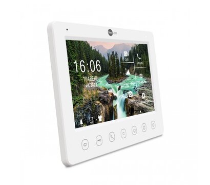 Зображення 2 Домофонна система NeoLight NeoKIT HD WF SilverP, Колір (домофон + панель): білий + сірий