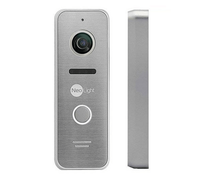 Зображення 4 Домофонна система NeoLight NeoKIT HD WF SilverP, Колір (домофон + панель): білий + сірий