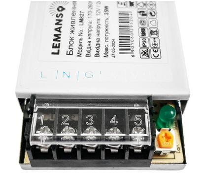 Изображение 4 Блок питания Lemanso LM827 на 12V DC