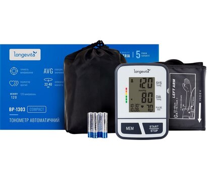 Зображення 2 Вимірювач тиску Longevita BP-1303