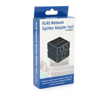 Зображення 2 ADSL Сплітер Voltronic YT-S-RJ45-1=>2, К-сть портів: 1вх.-2вх.