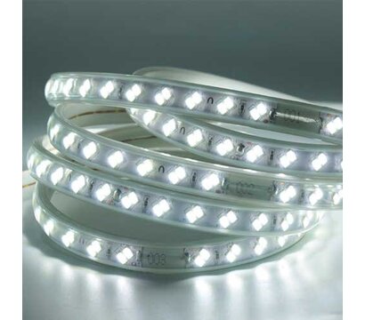 Изображение 3 Светодионая LED лента Prolum S 5730-120 IP67 220V 5500-6000К, cold white