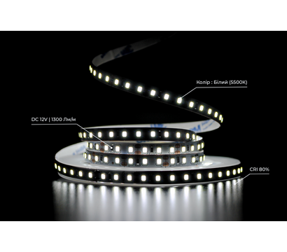 Изображение 4 Светодионая LED лента Prolum SG 2835-120 IP20 12V 5500-6000К, cold white