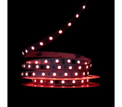 Зображення 4 Світлодіодна LED стрічка Prolum Smart 5050-60 IP20 24V, RGB (Pixel Full Color)