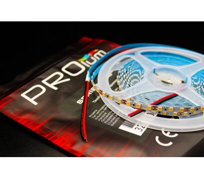 Зображення 5 Світлодіодна LED стрічка Prolum SG 2835-120 IP20 12V 2800-3200К, 5мм, warm white