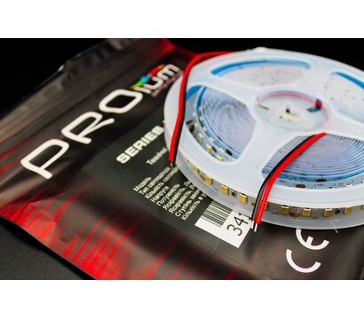 Зображення 7 LED стрічка Prolum SG 2835-120 IP20 48V 2800-3200К, warm white на 1500 Лм