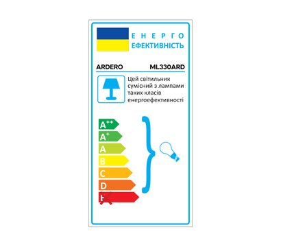 Зображення 2 LED світильник Ardero ML330ARD GU10 IP20 Black на