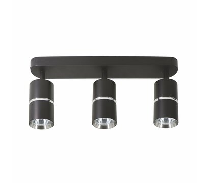 Зображення 2 Світлодіодний LED світильник Ardero ML312-3 BAMBOO GU10 IP20 Black+chrome
